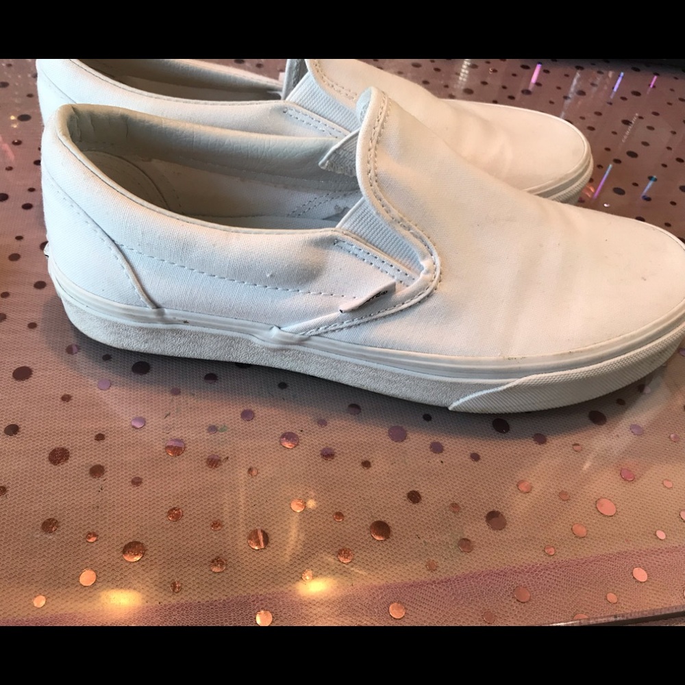 Women’s White vans